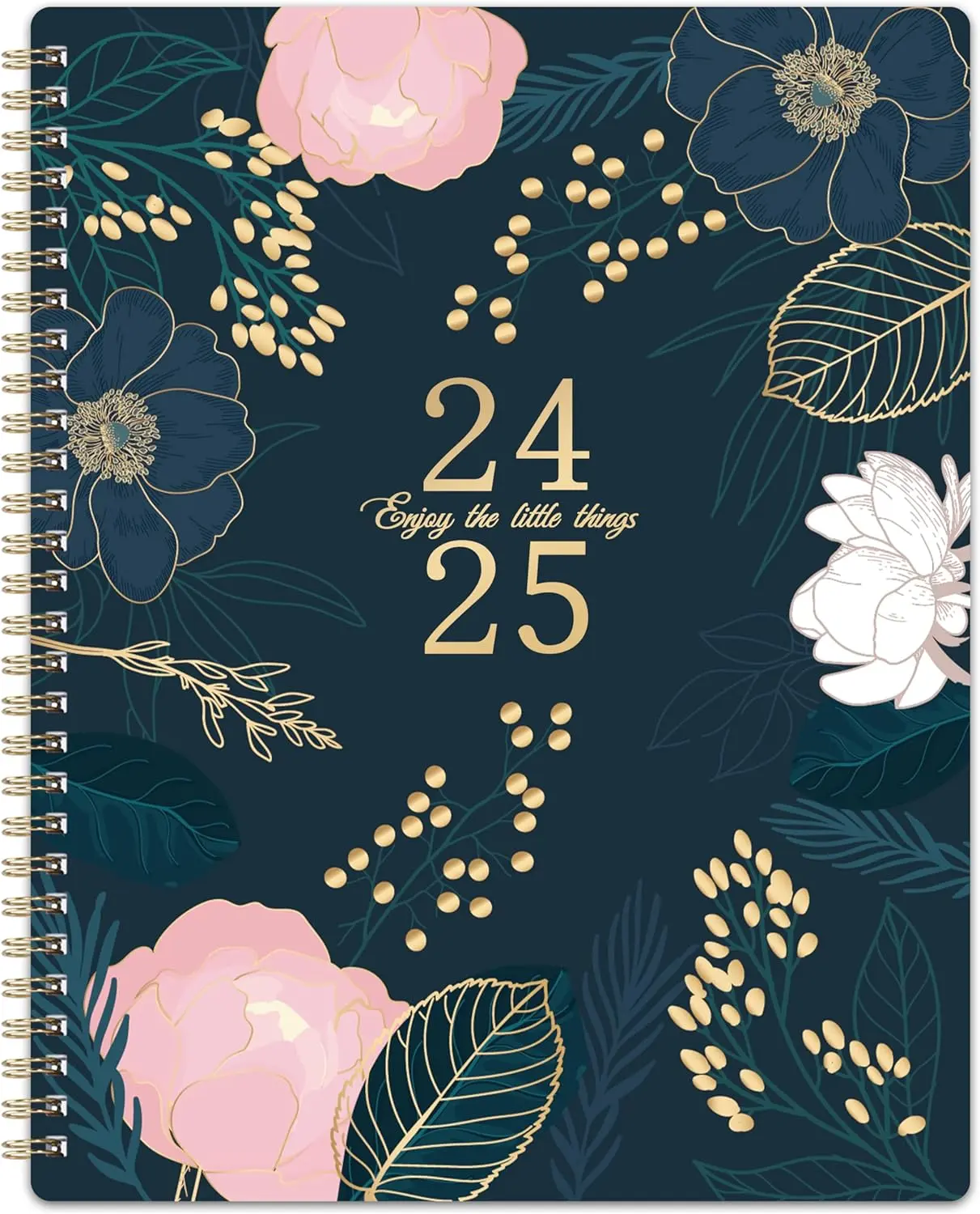 2024-2025 Planner - July 2024 - June 2025, Academic Planner 2024-2025, Weekly & Monthly Spreads, 8'' x 10", Tabs, Twin-wire Binding, Check Boxes