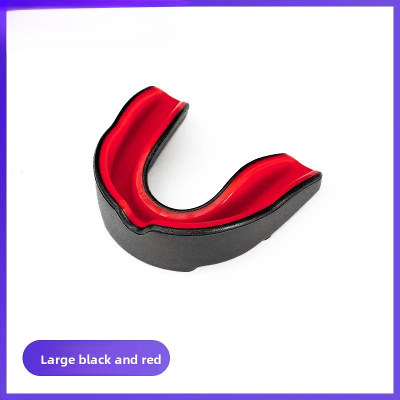 Large black and red + transparent box