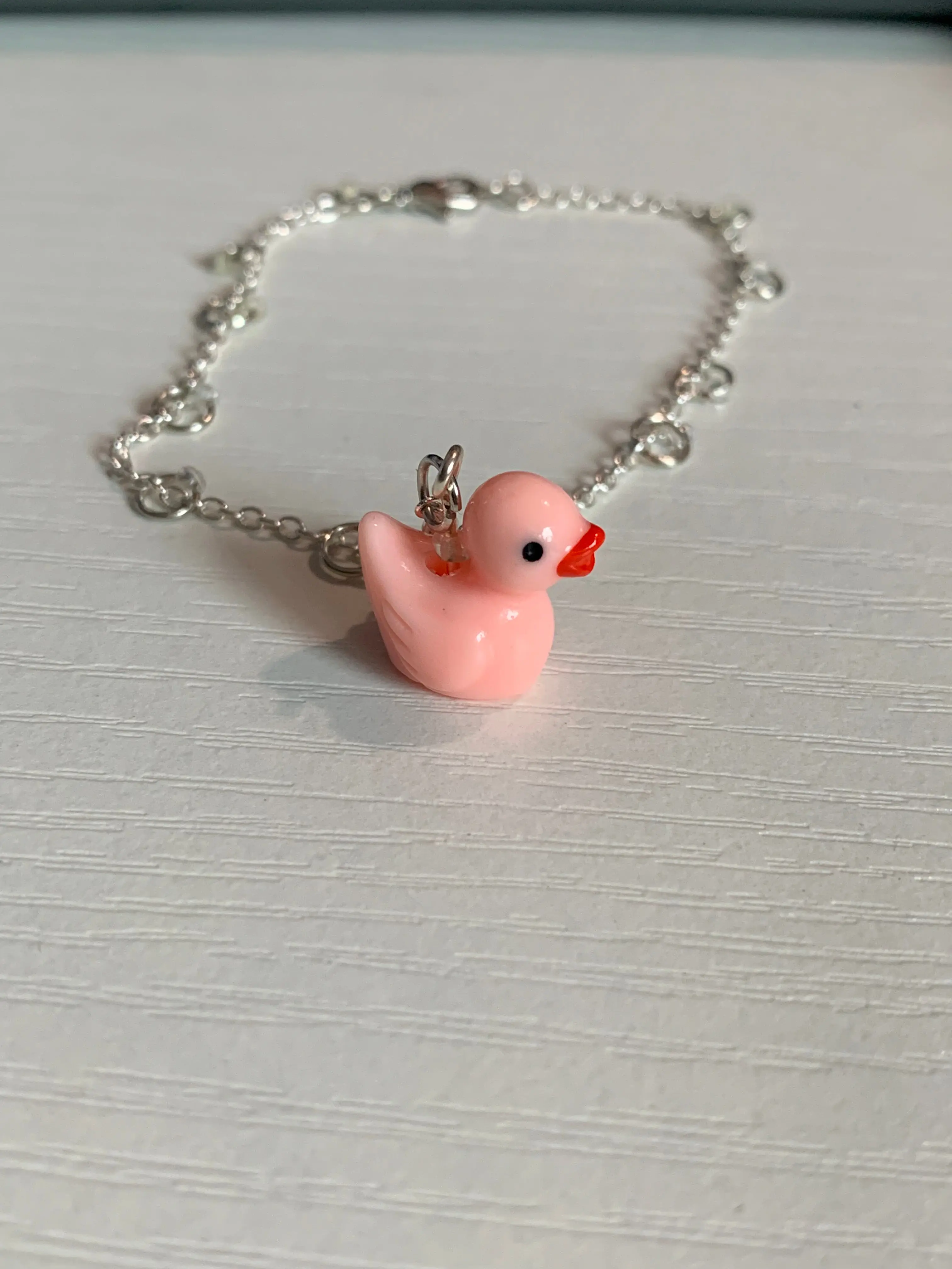 Light Pink Duck Bracelet