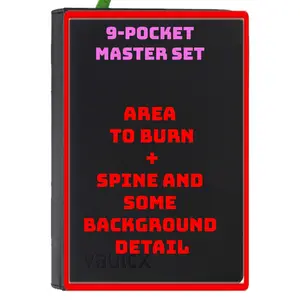 9 Pocket-Binders Master Set Laser Engraving
