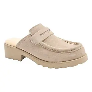 BEARPAW® Patricia Suede Mule with Rain & Stain Repellent