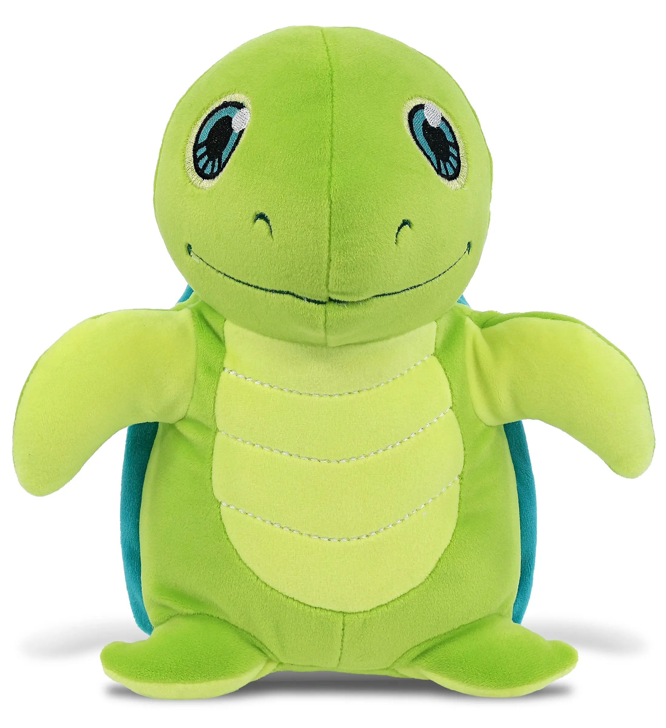 DOLLIBU Standing Sea Turtle Stuffed Toy - Super Soft Polyester, Huggable Toddler-Safe Stuffed Animal Gifts for 0-12 Year Old Unisex Plush Toys, Huggable Stuffed Animal