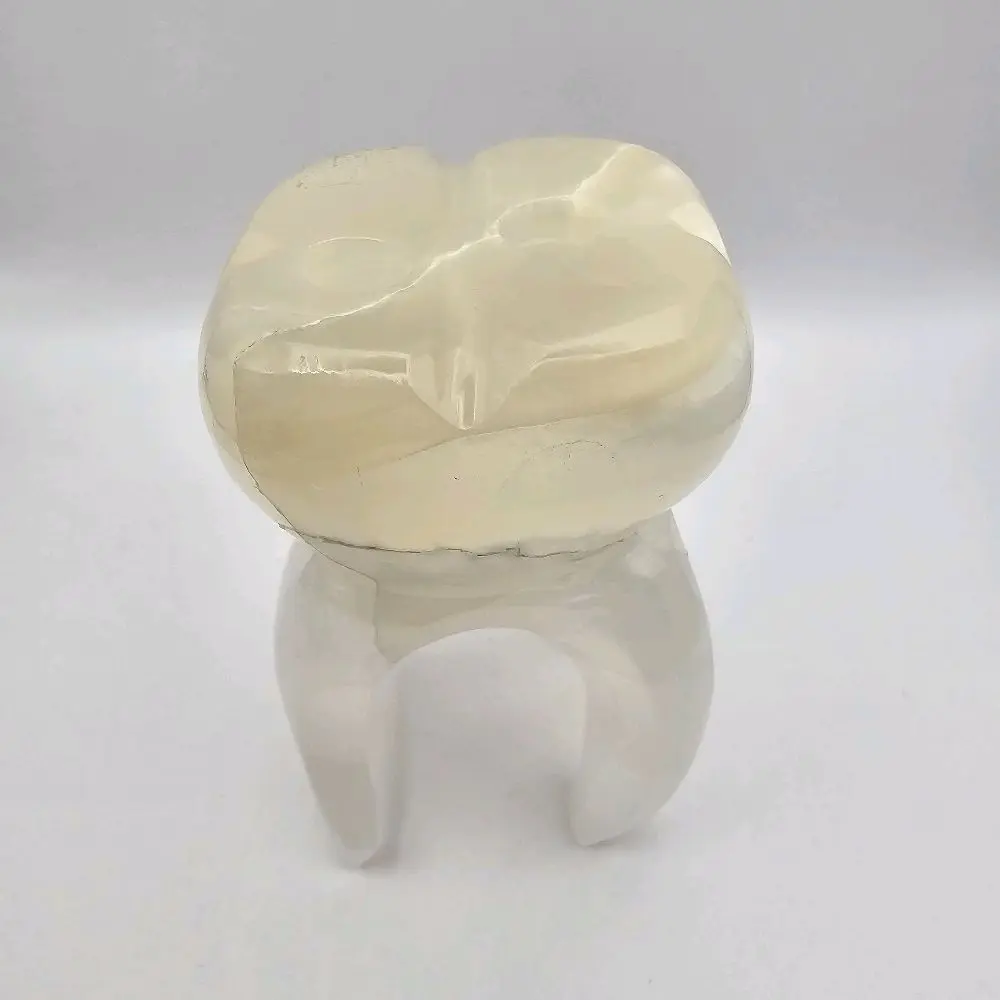 Natural Stone Tooth Shape Figurine - Rustic Person Statue & Bobblehead, Modern Minimalist Home Desk Decoration, Home Supply Accent, Figurines, Statues & Bobbleheads