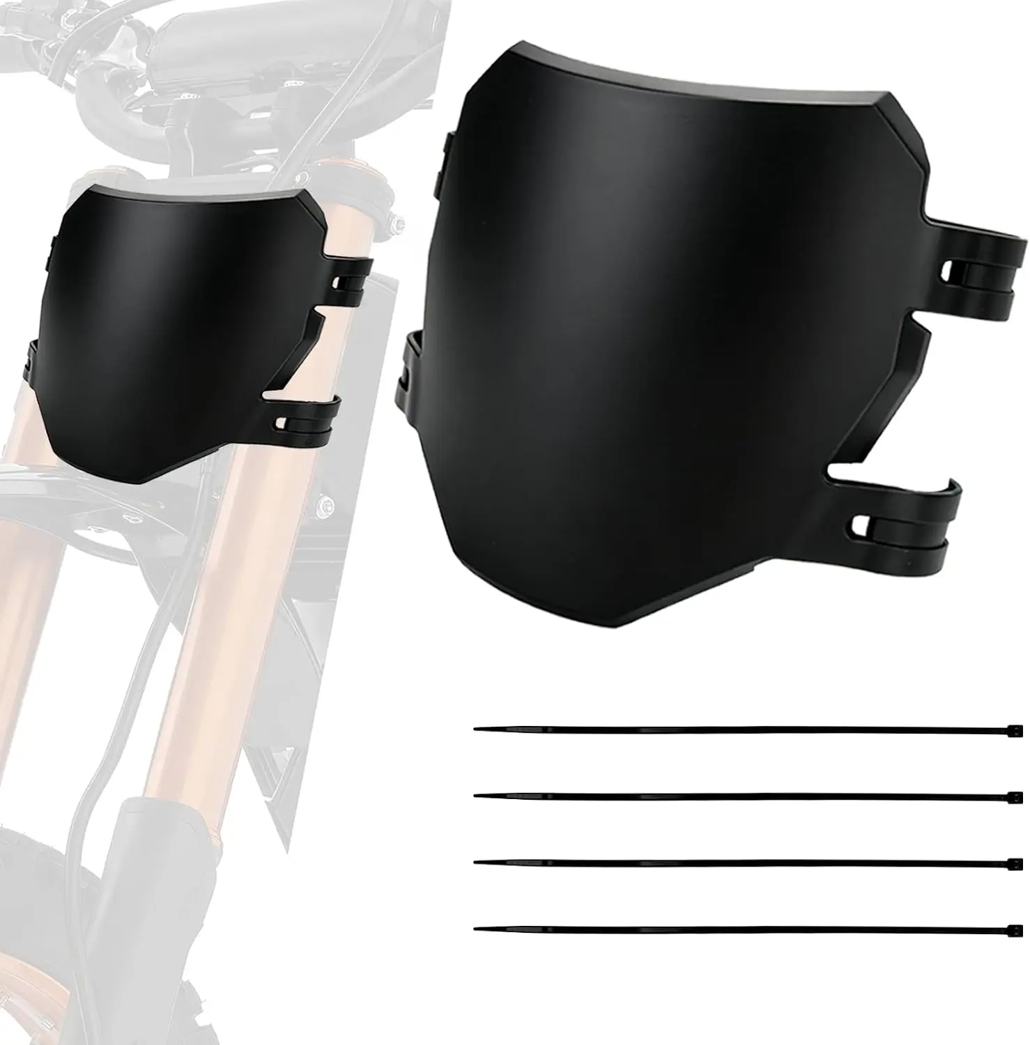 Electric Dirt Bike Number Plate Front, Downhill Electric Bike Plate for Q20, S1/S2/Y1/RX, X1S/X/X2, LBX, Sting MX3/MX4/MX5, XXX, Mantis, Dragster, Pro SS/SR/S, Soleil 01, RTR