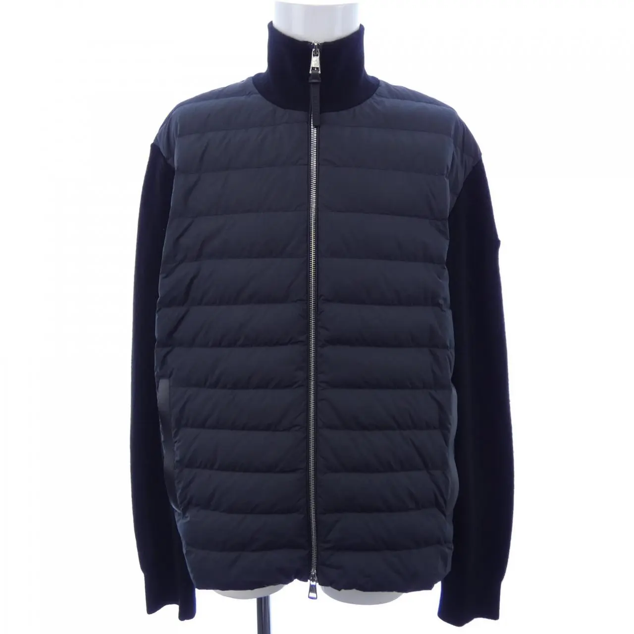 Pre-owned MONCLER Cashmere Small Leather Goods Blend Down Jacket