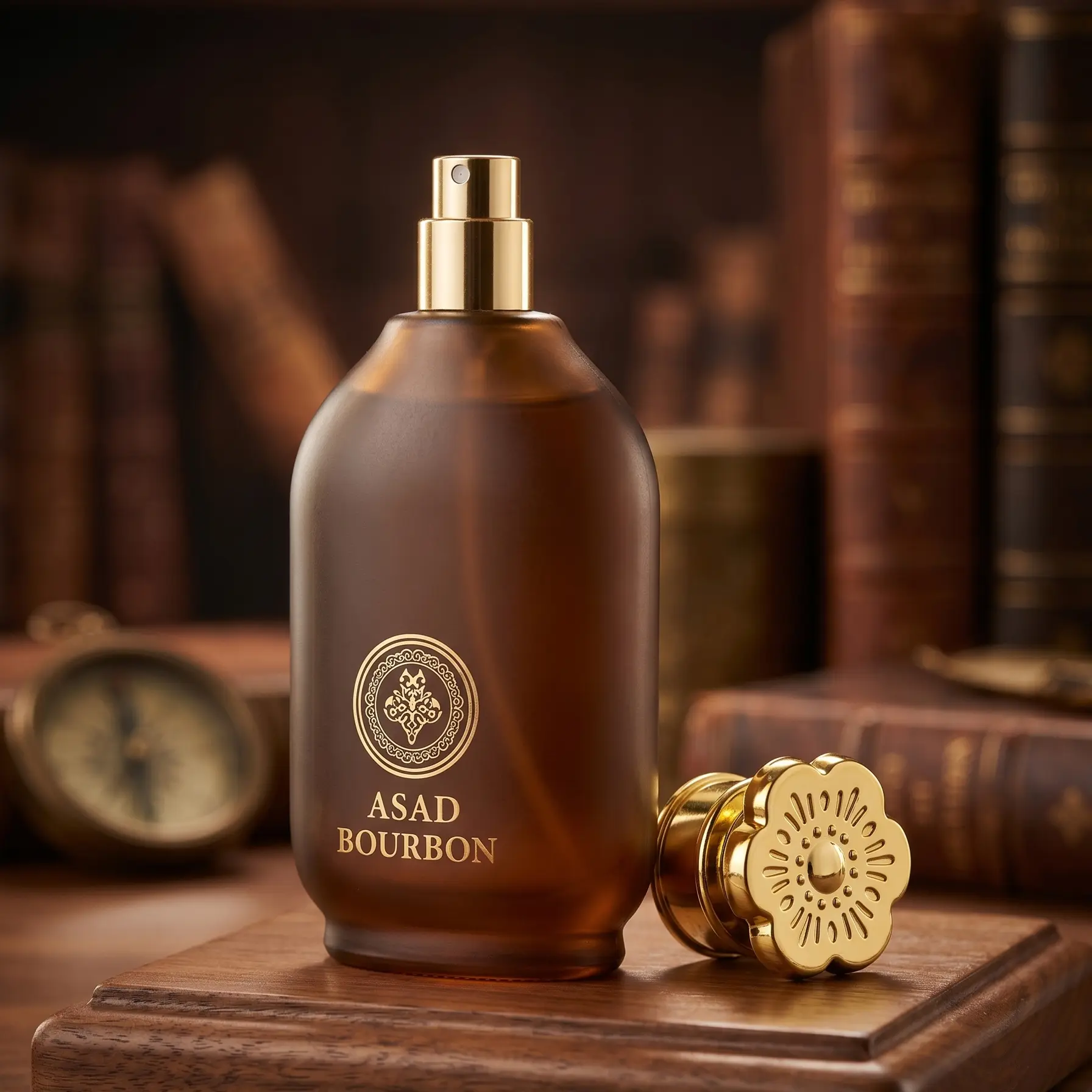 Men's 100ml Eau de Parfum - Long-Lasting Intense Woody Amber Scent Single Item, Premium Men's Colognes for Masculine Fragrance Needs, Amber Scent Men's Fragrance