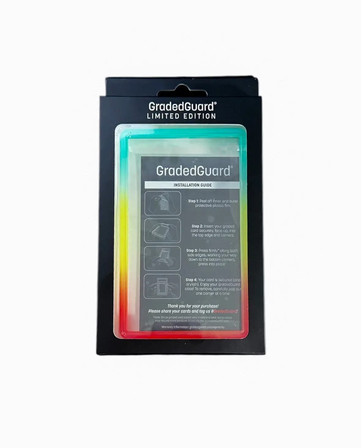 GradedGuard - PSA Graded Case Guard Protector IRIS Rainbow