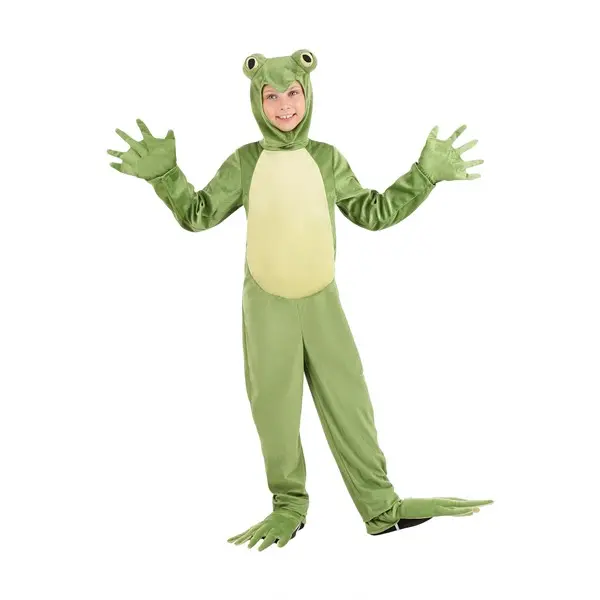 Kid's Deluxe Frog Costume