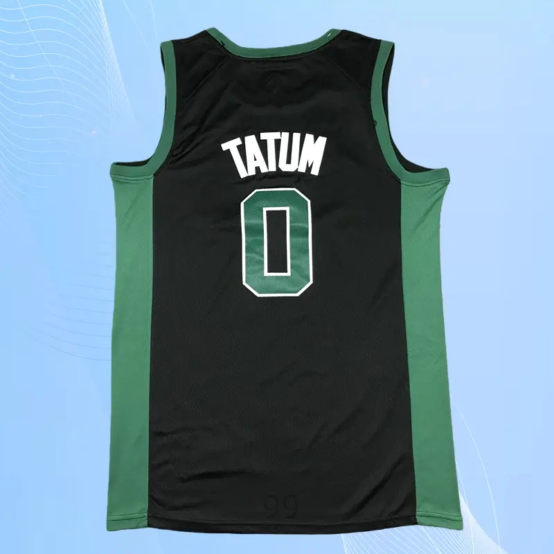 Jayson stitched Basketball Jersey black
