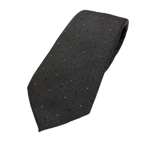Pre-owned GUCCI Silk Small Leather Goods Wool Necktie