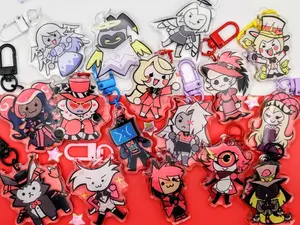 Hazbin Hotel Mini Keychains