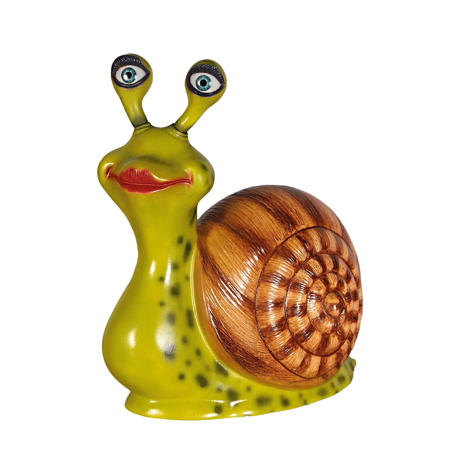 Comic Female Snail Over Sized Statue