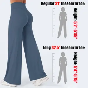 Jetjoy Workout Leggings Womens No Front Seam Straight Leggings High Waist Buttery Eddiy Gym Yoga Pants, Loose Casual Legging Yoga Pants Women High Waist Stretch Casual Soft Straight Leg Bottoms SpringStatements