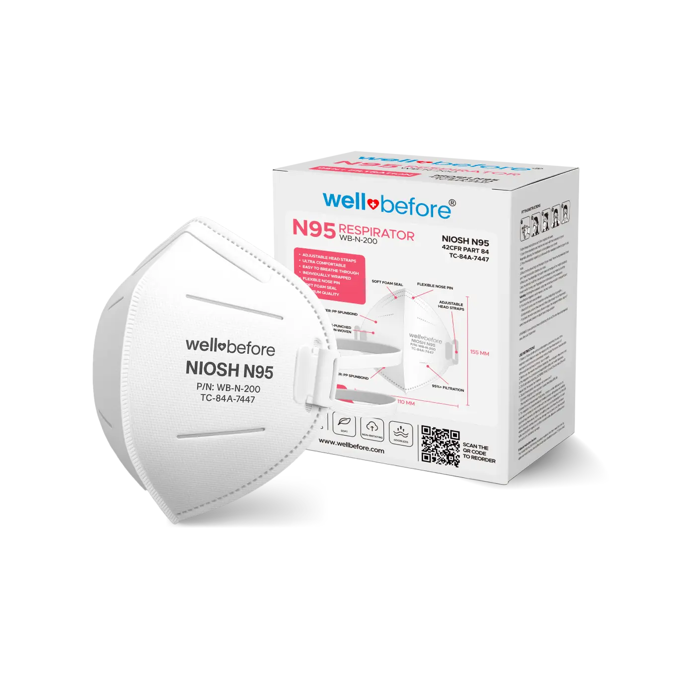 WellBefore N95 & KN95 masks