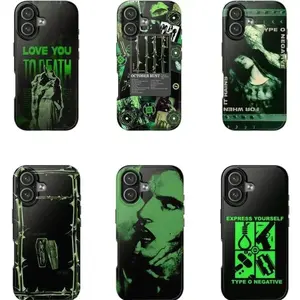 Metal Band Merch Tough Phone Case Heavy Rock Concert Tour Graphic Gothic Grunge Shockproof Cover For iPhone 17 Pro Max 16 Air 15 14 13 12 11