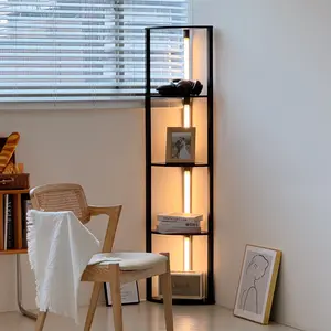 FENLO Corner LED Open Display Shelf, Color Changing Temperature, App & Remote Control Integration, Sturdy Corner Shelves, Room Accessories