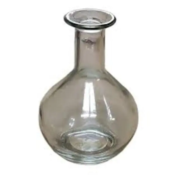 Brile Tej Handblown Ethiopian Wine Glass Premium Natural Honey Gesho Leaves Authentic Flavor Semi Sweet Floral Herbal 18cm Height 7.5cm Diameter