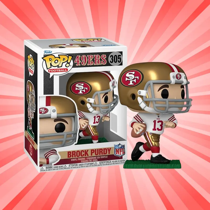 Funko Pop! NFL San Francisco 49ers Brock Purdy #305
