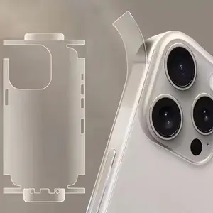 Full Coverage Smartphone Back Screen Protector, HD Phone Back Screen Protective Film Protection, Phone Accessories Compatible with iPhone 16 Pro Max 16 Plus