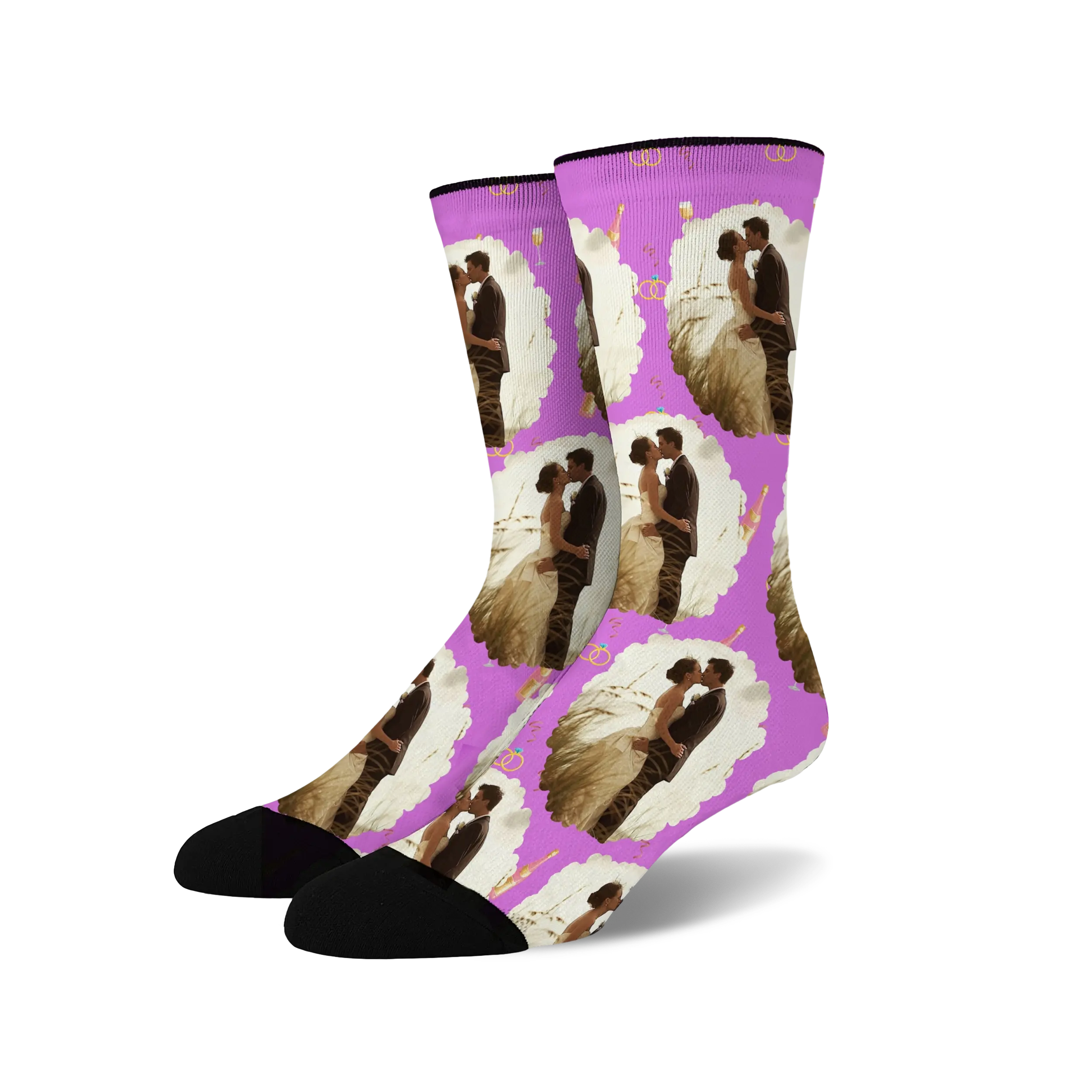 Custom Wedding Socks