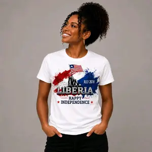 Happy Liberia Independence Shirt – July 26 Patriotic Tee