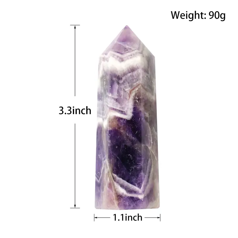 Dream amethyst tower crystal -standard size