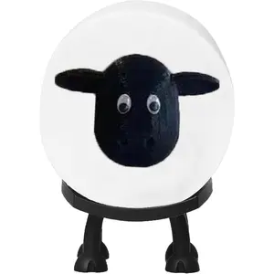 Sheep Toilet Roll Holder: Tissue Paper Roll Storage Stand -  Printed Black Sheep Loo Roll Holder - Toilet Paper Holder Bathroom Set for Bathroom Shelf Housewarming  Bathroom Decor (1 Pcs)