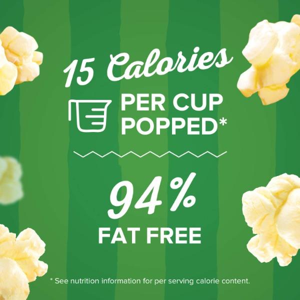 SmartPop! Butter Flavored Microwave Popcorn - 1.6 oz Snack Size Packaged Popcorn, 12-Count, 4g Fiber Per Serving, Crunchy Salty Savory Healthy Snacks, Halal Certified, Flavored Popcorn