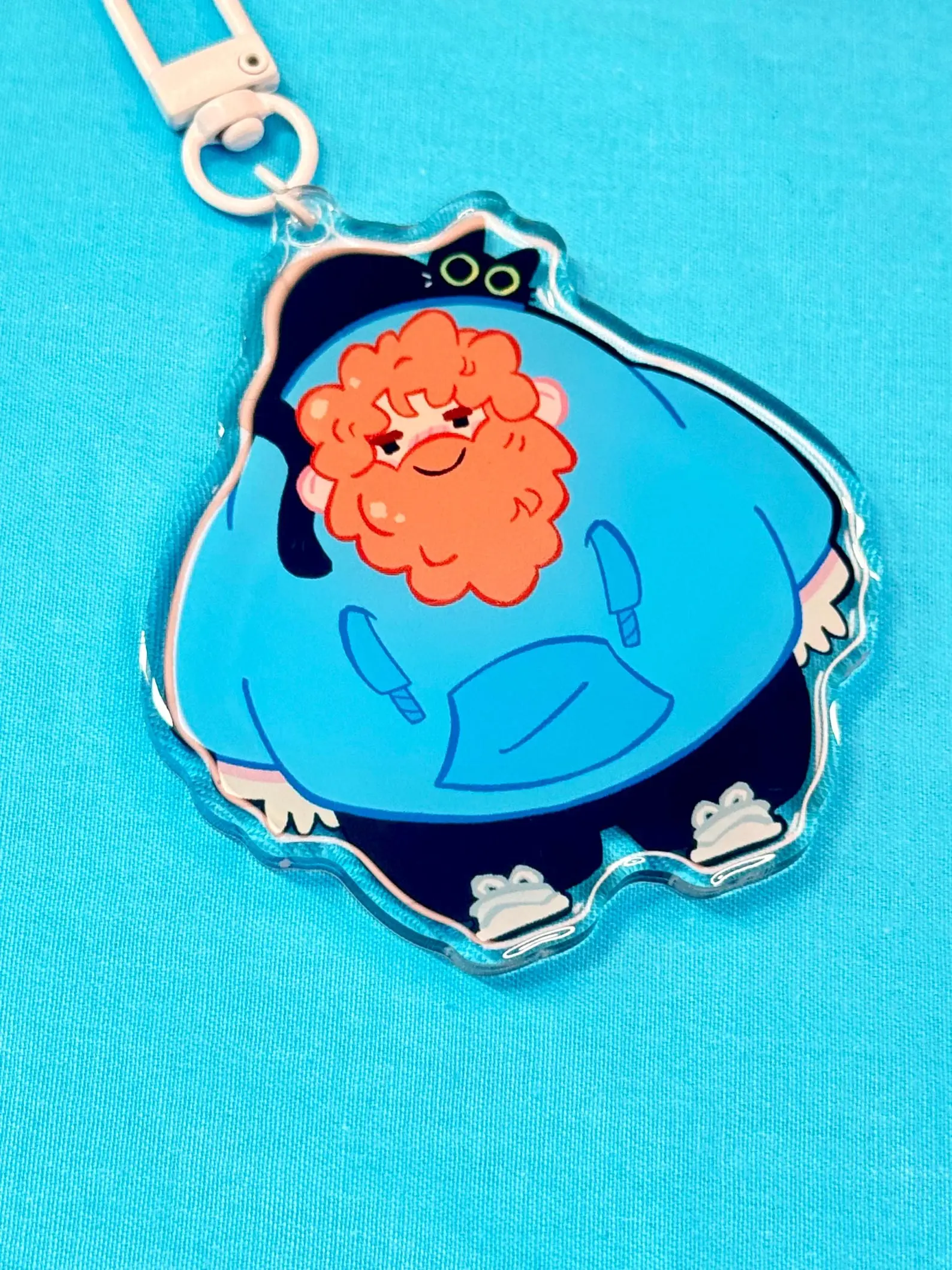 Caseoh Acrylic Keychain