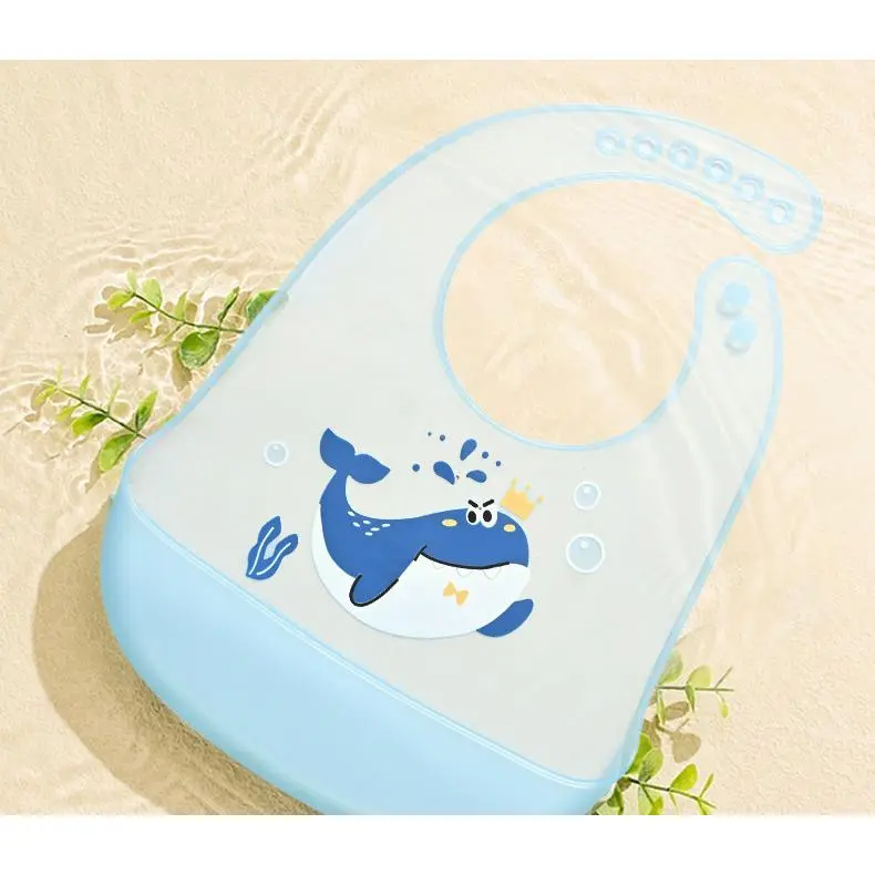 Easy Clean Silicone Bib!No More Mess During Baby Feeding ๐ถ Easy Clean Silicone Bib!No More Mess During Baby Feeding ๐ถ