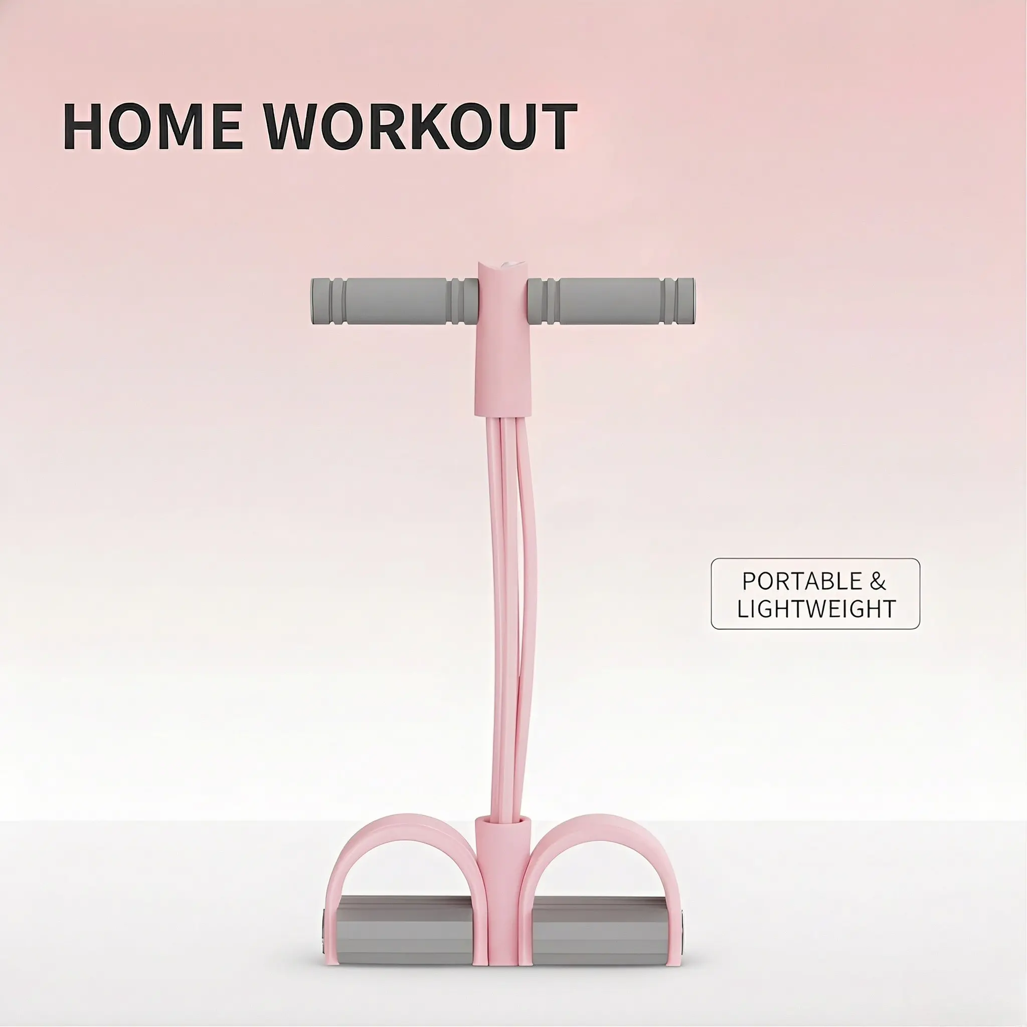 Multifunction Pedal Resistance Band - Core Ab Trainer, Resistance Exercise Flexbands, Home Workout Workout Equipment, Full-Body Exercise Equipment for Sit-Up, Yoga Training 2