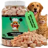 CHEF KITTY Freeze-Dried Chicken Cat Treat Bites - 100% Human Grade, Single Ingredient, Grain-Free, USA Inspected & Tested, Natural, No Additives, No Preservatives, Picky Eater Friendly, Rehydratable, Dry Food Topper, Protein Boost, Digestive Safe, 3.5oz