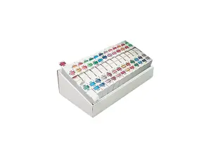 Smead 67070 A-Z Bar-Style End Tab Labels, Assorted, 13000/Box