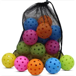 Pickleball Balls, 20 Pack USAPA Approved Outdoor Pickleballs, High Elasticity & Durable Pickle Balls