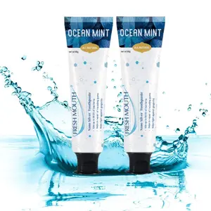 Fresh Mouth Nano-Silver Toothpaste 2-Pack - Ocean Mint & Berry Blast Flavor Oral Gentle flavored toothpaste & hygiene Menthol