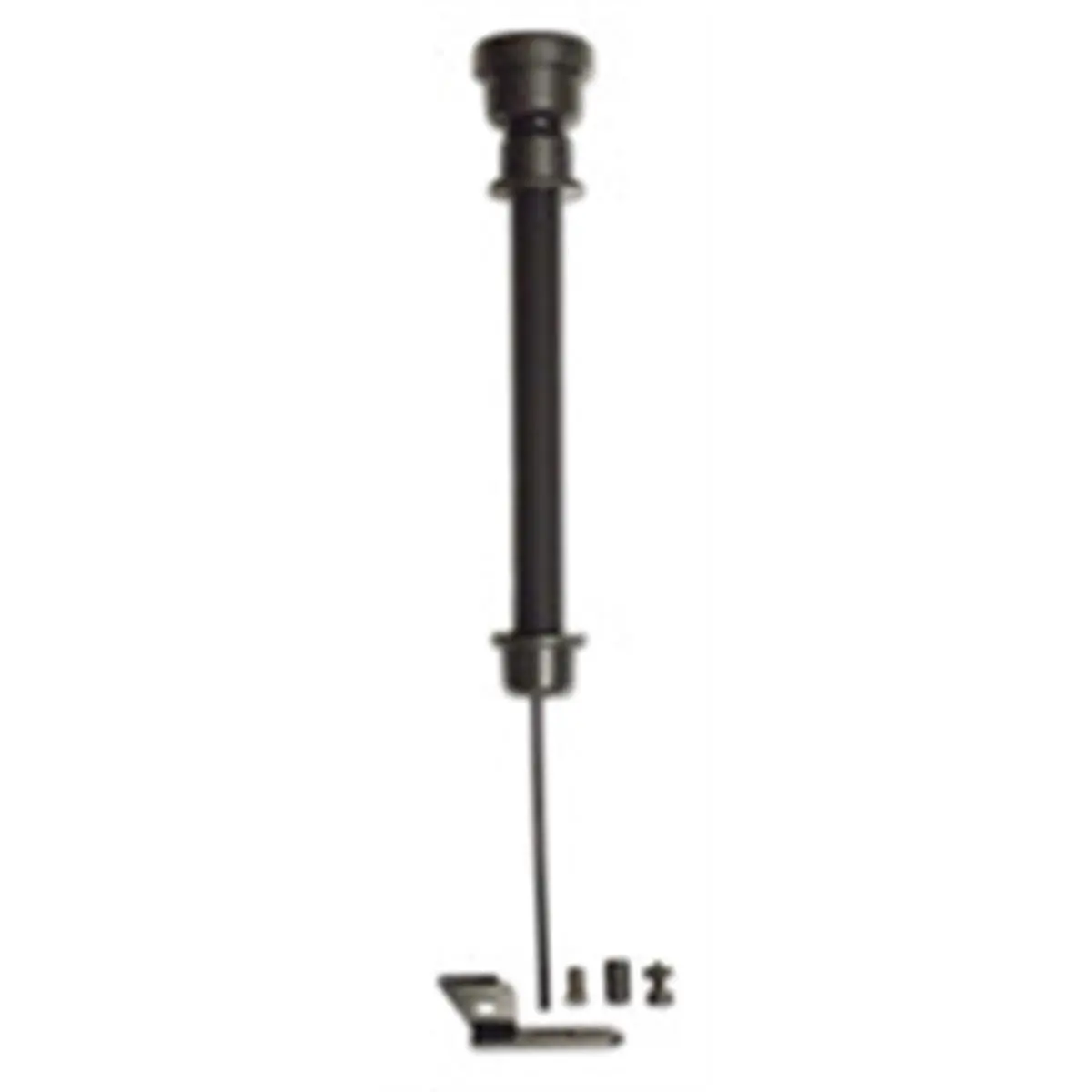 212 MAIN EZ Gate Latch Pull, Black Door Lock Handle for Door Hardware Installations