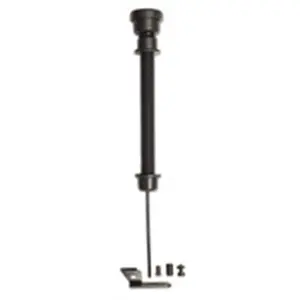 212 MAIN EZ Gate Latch Pull, Black Door Lock Handle for Door Hardware Applications