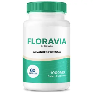 Floravia Advanced Formula - Natural Dietary Supplement for Overall Health & Wellness