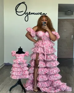 Mommy and Me Spring is Here Floral Maxi dress