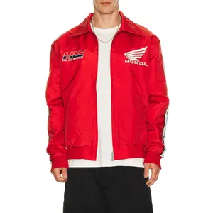 CPTN Apparel Crew Chief Jacket in Red CPTN Apparel Crew Chief Jacket in Red