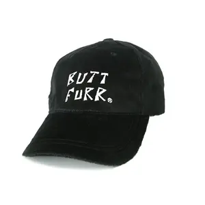 BLACK - Butt Furr Baseball Cap