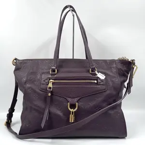 Pre-owned Louis Vuitton Leather Tote Bags Monogram Lumineuse MM