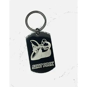 Scat Pack Metal Keychain - Metal Keychain with Unique Design and Durable Material