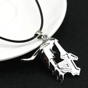 Anime Bleach Ulquiorra Cifer Necklace - Bleach Inspired Pendant - Unique Design for Various Occasions