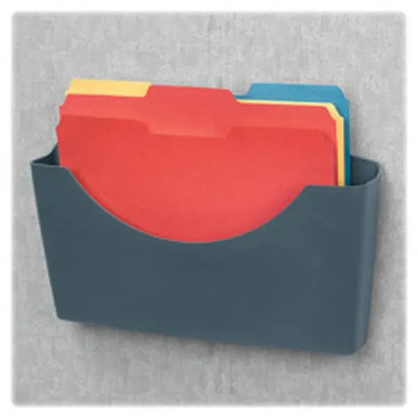 Fellowes Mfg. Co. FEL75275 File Pocket- 1-.50in. Capacity- 14in.x2-.50in.x7-.75in.- Graphite
