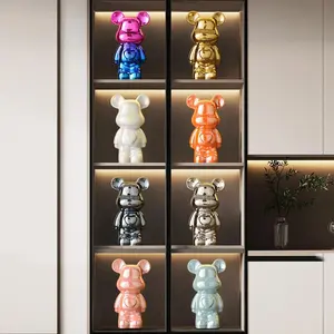Violent Bear Living Room TV Cabinet Light Luxury High end Ceramic Wine Cabinet Decoration Decoration Home Furnishings