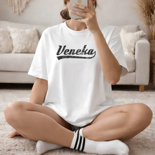 Veneka Vintage Distressed Comfort Colors 1717 T-Shirt