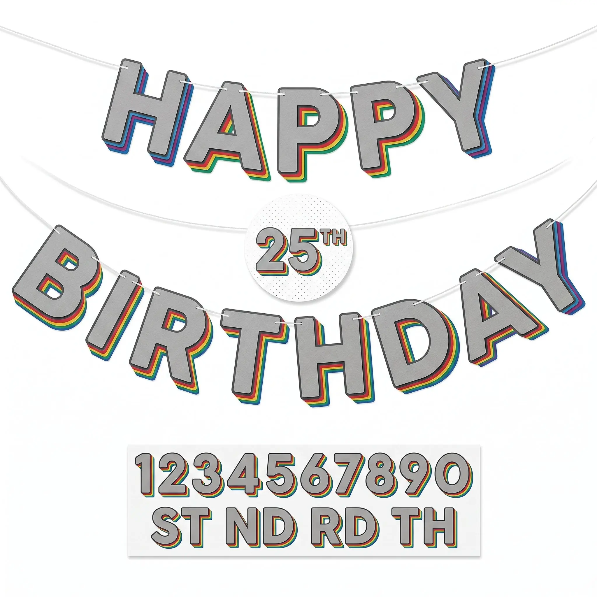 Here's to Your Birthday Customizable Banner Kit