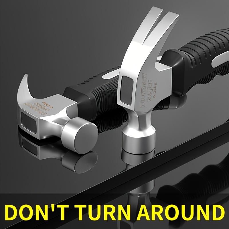 1pc Mini Claw Hammer with Ergonomic Handle - Carbon Steel, Durable, Multi-purpose, Used for Carpentry, Window Breaking, etc. - Includes Convenient Nail Lift Function