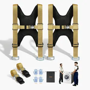 VEVOR Moving Straps, Supports up to 1000 lbs, 2 - Person Lifting and Moving System with 2 Harness Straps, Move Furniture Appliances MattressesVEVOR Super Brand Day